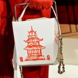 Kate Spade New York Hello Shanghai Cruz Leather Takeout Bag